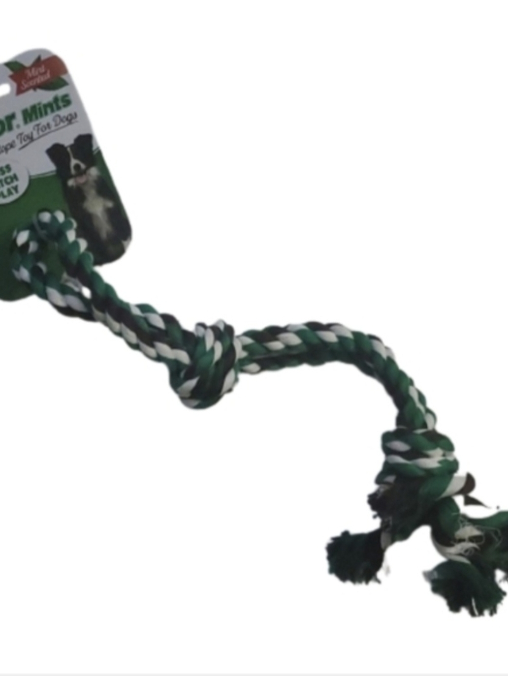 European Home Designs Junior Mints Scented Rope Toy For Dogs
